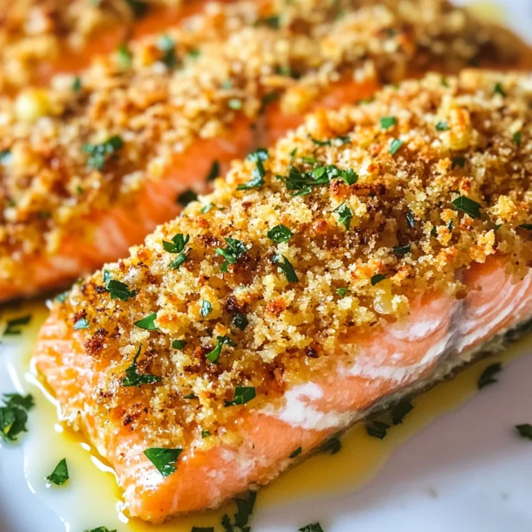 Panko Crusted Salmon