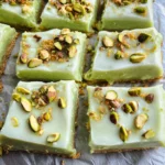 Pistachio Pudding Sugar Cookie Bars