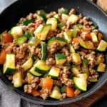 Savory Ground Turkey Zucchini Skillet Recipe Youll Love
