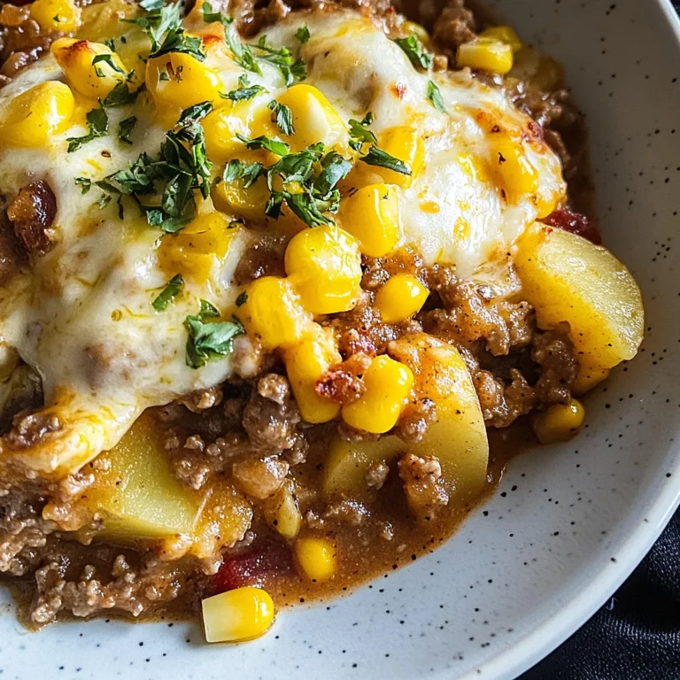 Slow Cooker Cowboy Potato Casserole