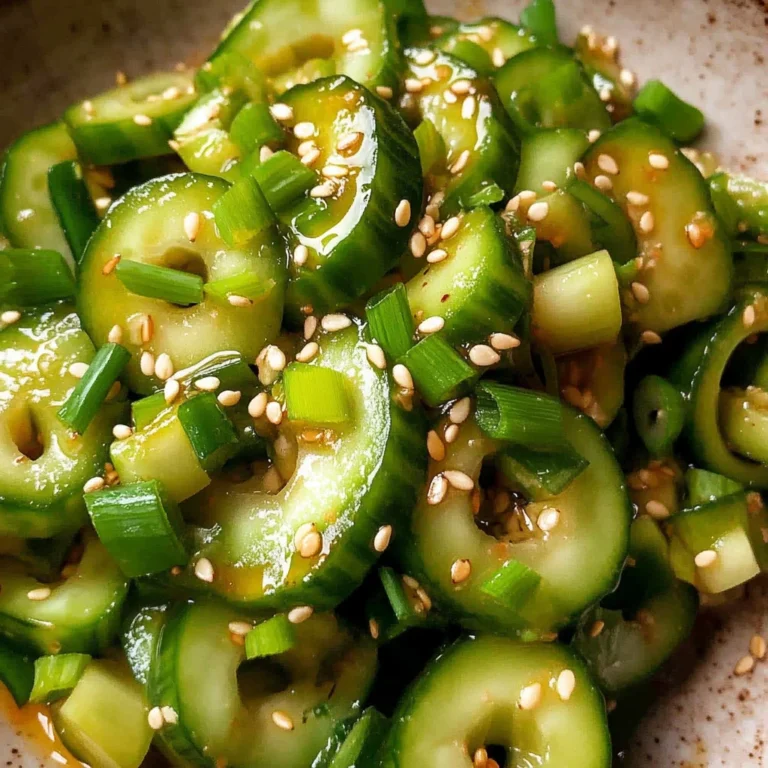 Spicy Cucumber Salad