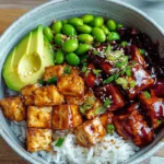 Sticky Tofu Bowls