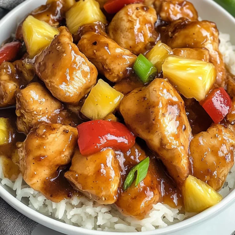 Sweet Hawaiian Crock Pot Chicken