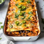 Sweet Potato and Black Bean Enchilada Casserole: A Hearty, Vegetarian Delight