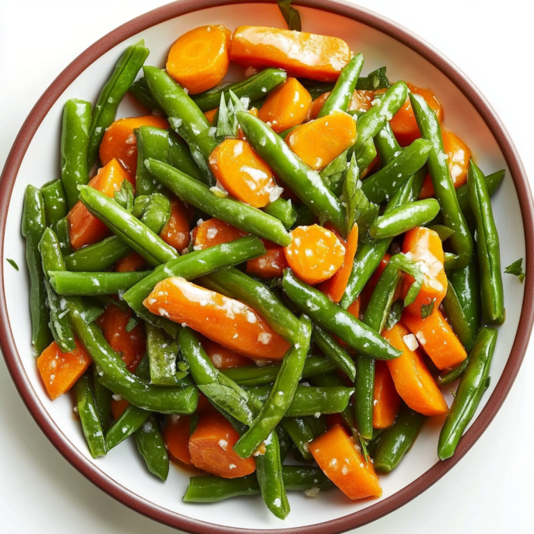 Honey Glazed Carrots & Green Beans