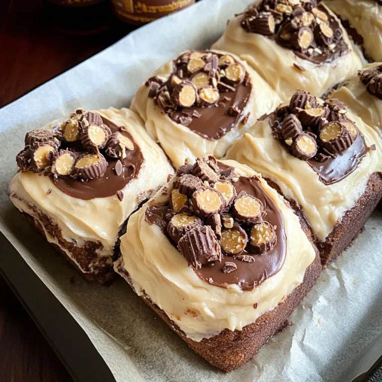 chocolate peanut butter sweet rolls