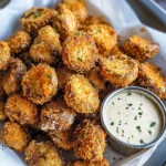 Air Fryer Ranch Mushrooms