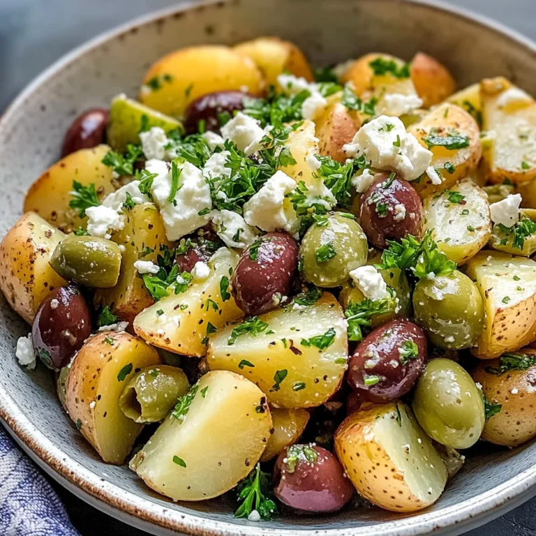 Amazing Mediterranean Potato Salad: 2 Flavors to Adore