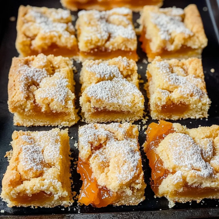 Apricot Shortbread Bars