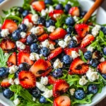 Arugula Salad with Berries