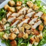 Best Chicken Caesar Salad with Homemade Croutons