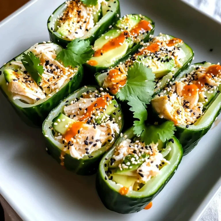 Best Chicken Salad Cucumber Roll Ups