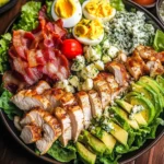 Best Cobb Salad Recipe with Chicken and Bacon
