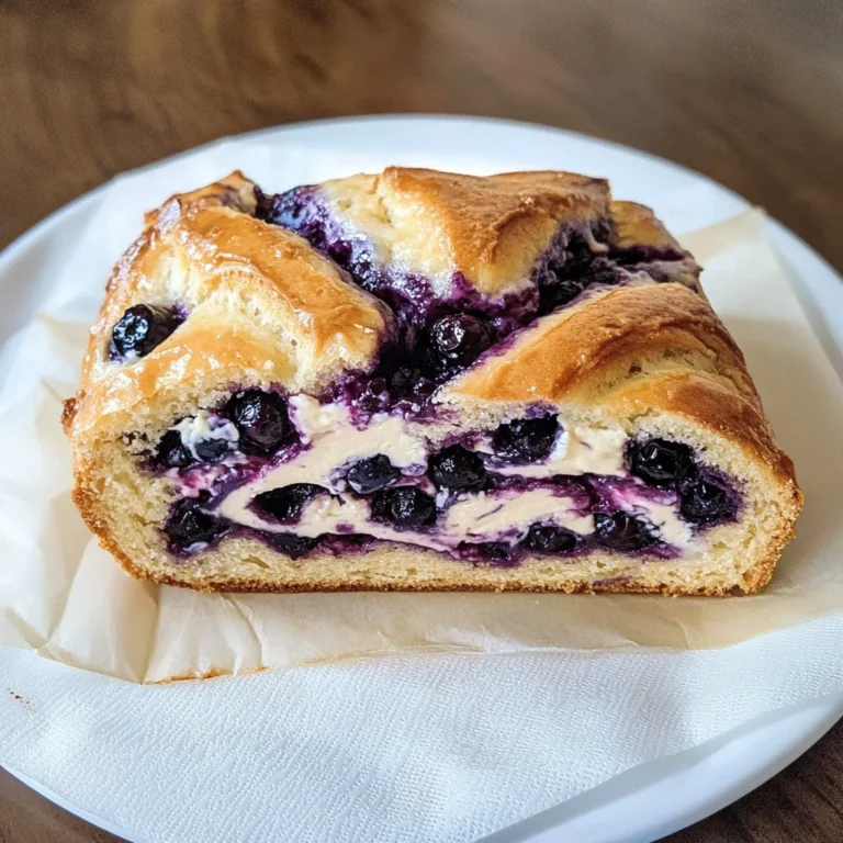 Blueberry Cream Cheese Bread Recipe