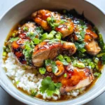 Caramelised Soy Chicken in Garlic Ginger Broth with Rice: An Incredible Comfort Meal