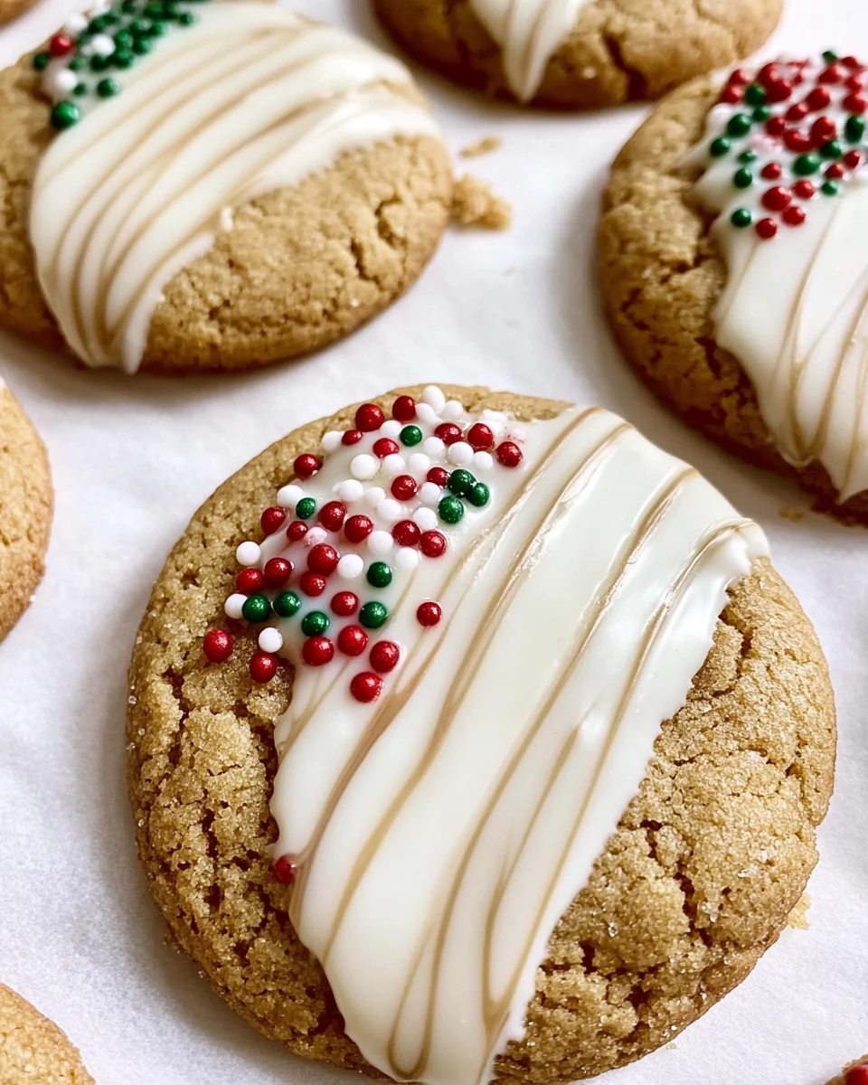 Chewy Maple Cinnamon Cookies with White Chocolate