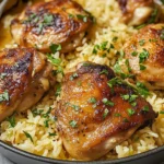 Chicken Thighs and Rice