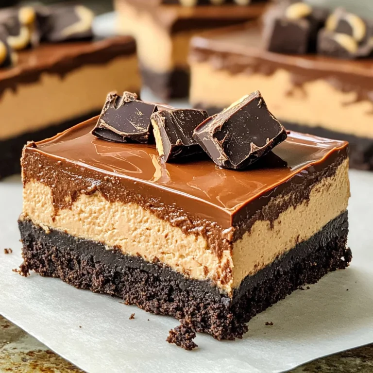 Chocolate Cheesecake Bars