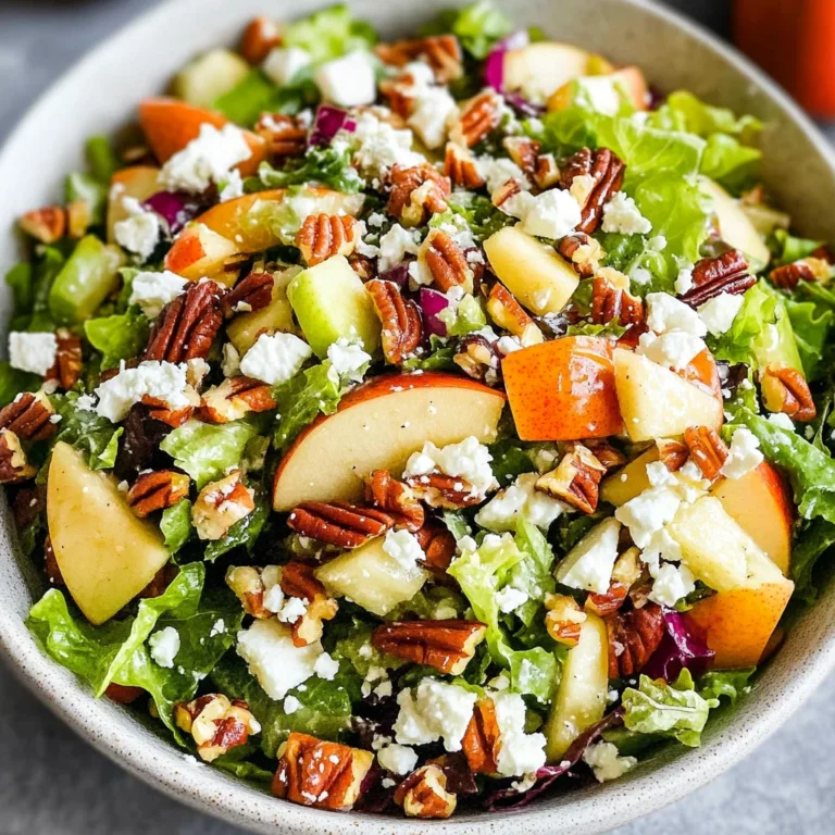 Chopped Autumn Salad with Apple Cider Dressing