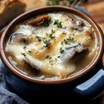 Creamy French Onion and Mushroom Soup