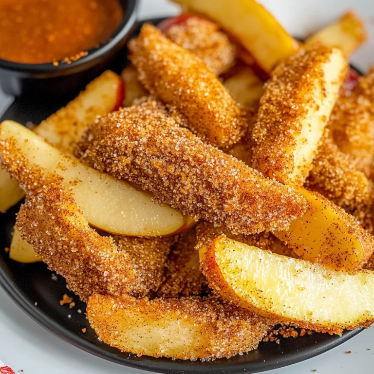 Crispy Air Fryer Apple Fries