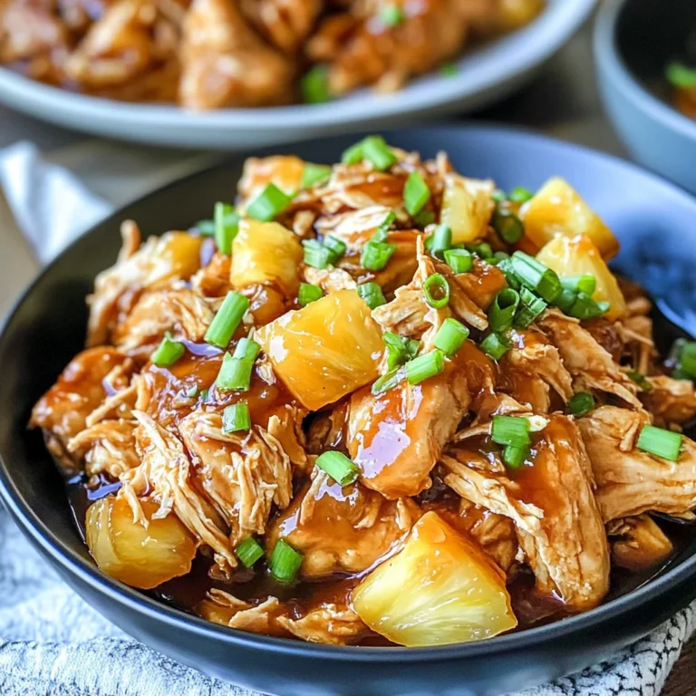 Crock Pot Pineapple Chicken