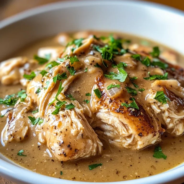 Crockpot Chicken And Gravy
