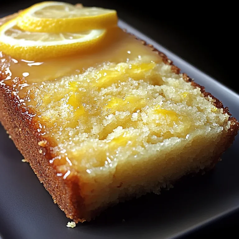 Delicious Lemon Cake to Die For