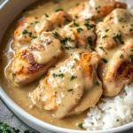Easy Crockpot Chicken and Gravy