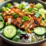 Easy High Protein Crispy Rice Salad