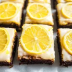 Easy Lemon Brownies Recipe