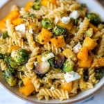Fall Pasta Salad with Butternut Squash and Brussels