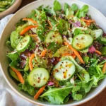 Fresh Mixed Greens Side Salad (for Steak, Pasta, & More!)
