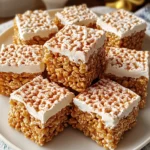 Gingerbread Rice Krispie Treats