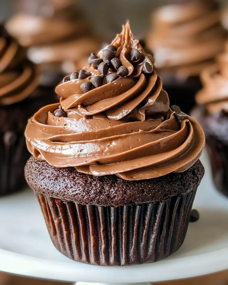 Homemade Moist Chocolate Cupcakes