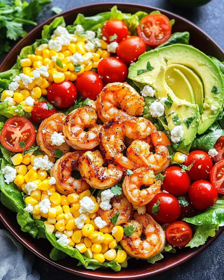 Honey Lime Shrimp Salad