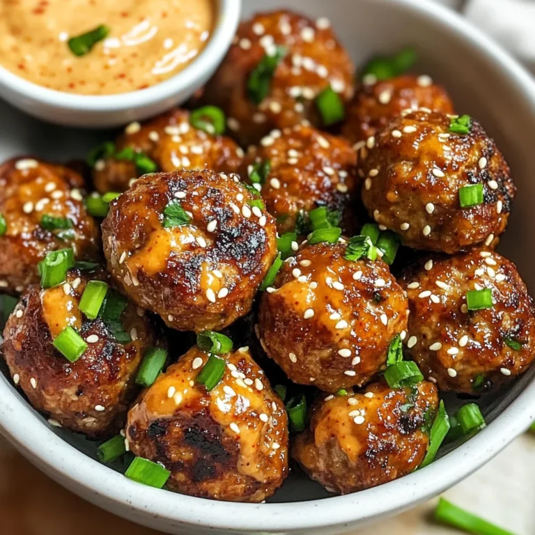 Korean BBQ Meatballs with Spicy Mayo Dip: An Incredible 7-Step Recipe