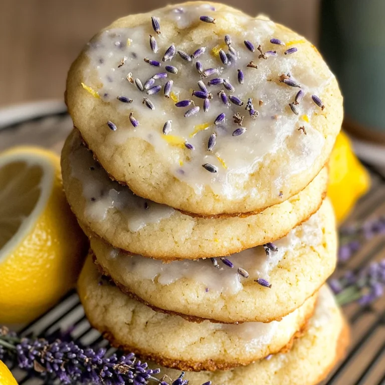 Lemon Lavender Cookie Recipe