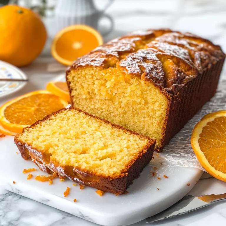 Orange Cake Loaf