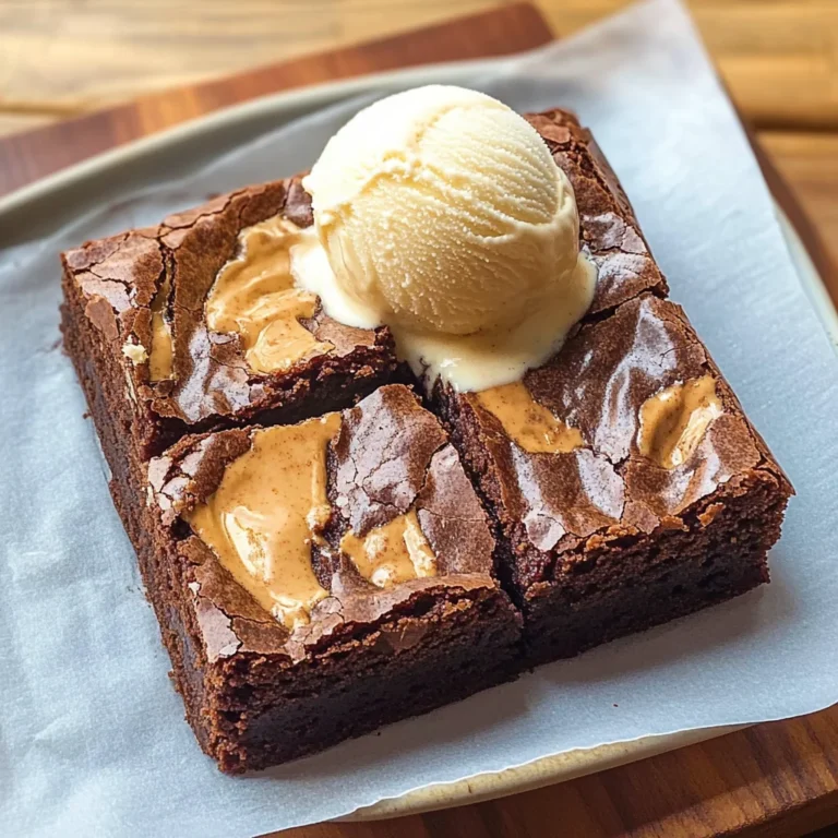 Peanut Butter Brownies