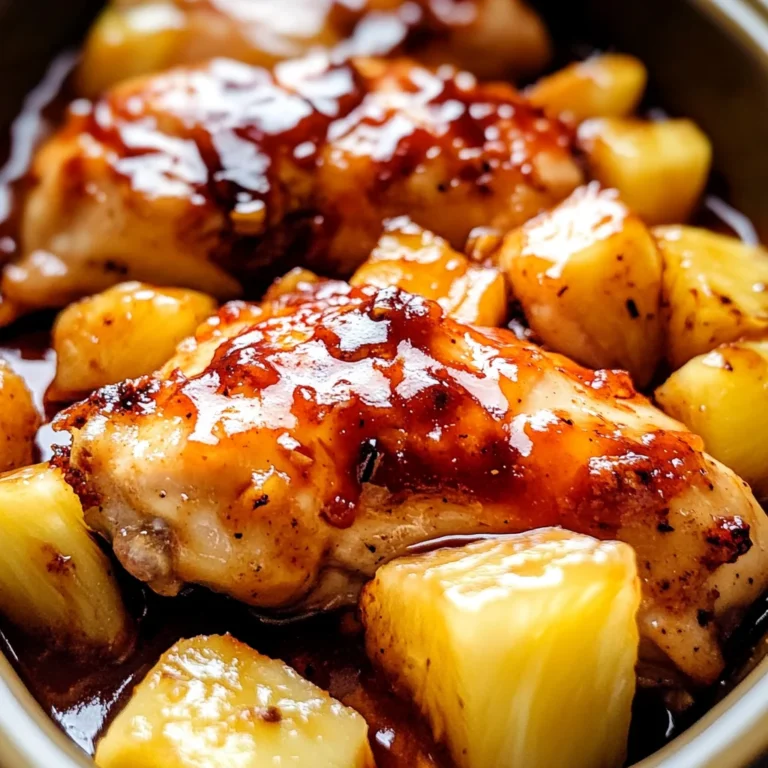 Pineapple Barbecue Chicken