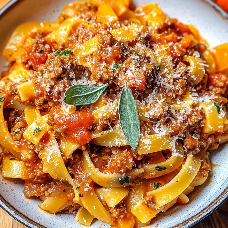 Pumpkin Bolognese