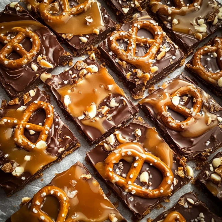 Salted Caramel Pretzel Bark