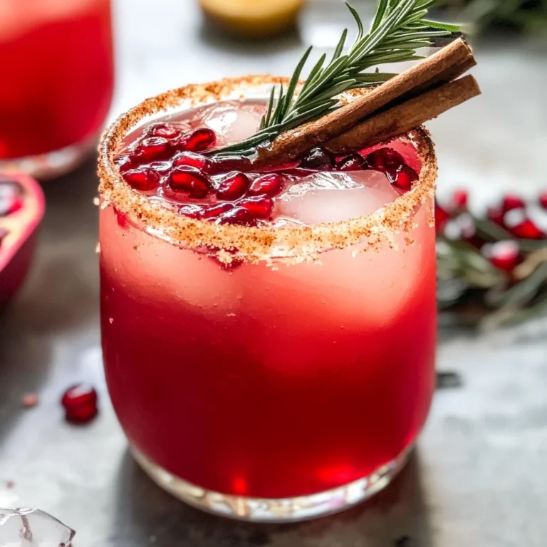 Spiced Christmas Margarita