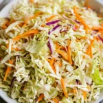 Vinegar Coleslaw Recipe (No Mayo Coleslaw)