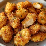 Air Fryer Ranch-Crusted Chicken Bites