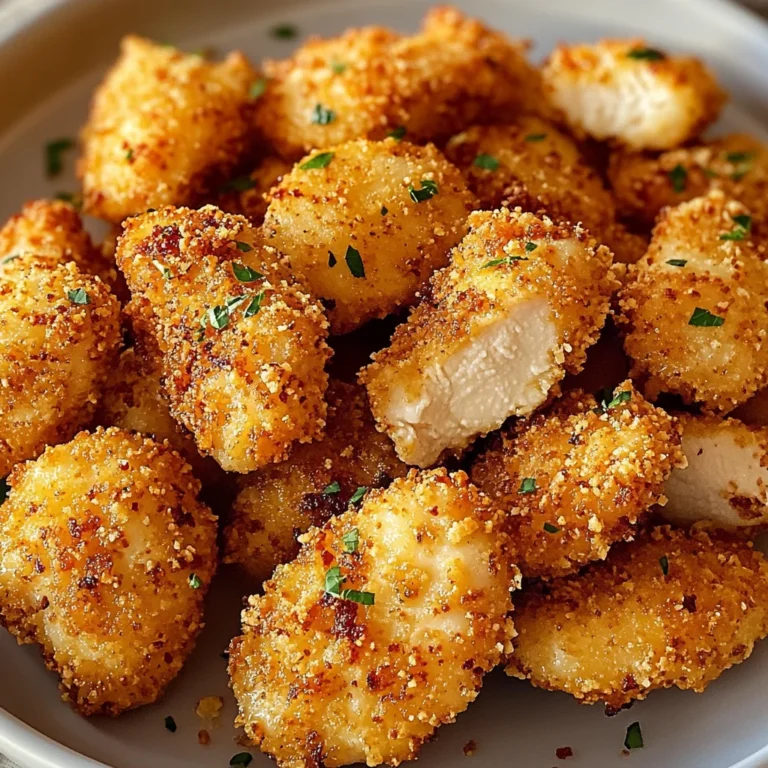 Air Fryer Ranch-Crusted Chicken Bites