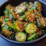 Asian Cucumber Salad (5 Minute)
