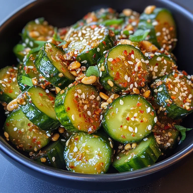 Asian Cucumber Salad (5 Minute)