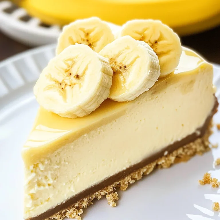 Banana Cream Cheesecake